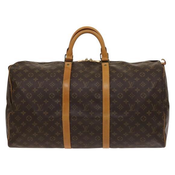 LOUIS VUITTON Monogram Keepall 55 Boston Bag M41424 - Picture 13 of 16